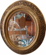 oude houten vergulde spiegel oude houten vergulde spiegel