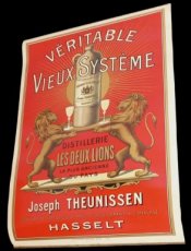 veritable vieux systeme distillerie les deux lions Joseph Theunissen