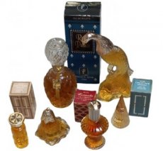 10 vintage parfumflesjes