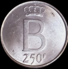 250 fr 1976 Boudewijn