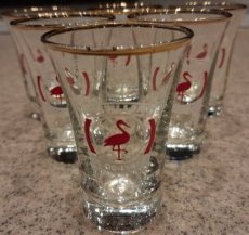 6 Distillerie De ooievaar jeneverglaasjes 6 Distillerie De ooievaar jeneverglaasjes