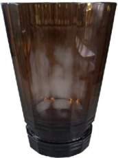 art-deco fumé vaas art-deco fumé vaas