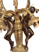 Belle Epoque bronzen luchter Belle Epoque bronzen luchter