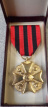 Burgerlijke medaille 1ste klasse. in kartonnen doo Burgerlijke medaille 1ste klasse