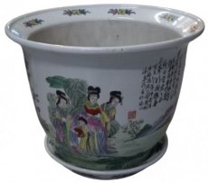 Chinese Qianlong cache pot
