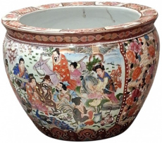 Chinese "vissen" cachepot Chinese "vissen" cachepot