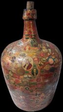 dame jeanne met sigarenbandjes dame jeanne met sigarenbandjes