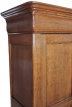 eiken Louis Philippe 2deurs kledingkast eiken Louis Philippe 2deurs kledingkast