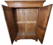 eiken Louis Philippe 2deurs kledingkast eiken Louis Philippe 2deurs kledingkast