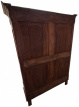 eiken Louis Philippe 2deurs kledingkast eiken Louis Philippe 2deurs kledingkast