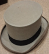 Francy Tailor maat 59 hoge hoed Chapeau haut-de-forme Francy Tailor, taille 59.