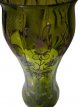 groene glazen art-nouveau vaas groene glazen art-nouveau vaas