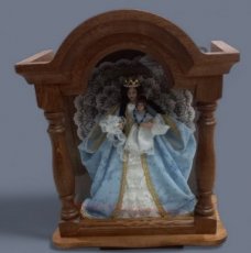 Grande chapelle murale en chêne