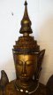 grote houten Thaise Boeddha. grote houten Thaise Boeddha.