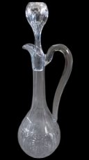 grote kristallen wijnkaraf