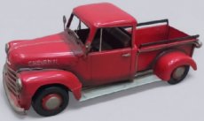 grote metalen Chevrolet truck in metaal grote metalen Chevrolet truck in metaal.