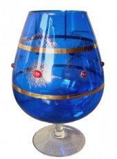Italiaans blauw glaswerk