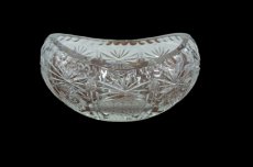 kristallen ovale bowl