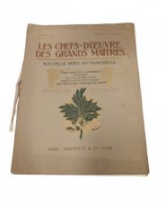 Les chefs-d'oeuvre des grands maitres. Paris Hachette & Cie 1904