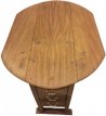 mahonie klaptafel met 6 laden mahonie klaptafel met 6 laden