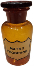 Natrii Phosphor apothekersfles Natrii Phosphor apothekersfles