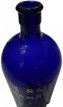 oude blauwe apothekersfles oude blauwe apothekersfles