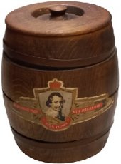 oude eiken sigarenpot