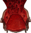 oude mahoniehouten fauteuil oude mahoniehouten fauteuil