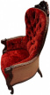 oude mahoniehouten fauteuil oude mahoniehouten fauteuil