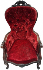 oude mahoniehouten fauteuil oude mahoniehouten fauteuil