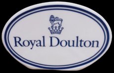 Royal Doulton display in porselein