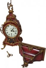 Schmid SSS marke klok met muurconsole Schmid SSS marke klok met muurconsole