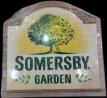 Somersby garden reclamebord Somersby garden reclamebord