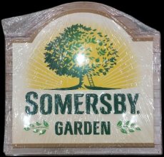 Somersby garden reclamebord Somersby garden reclamebord
