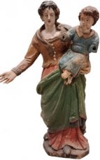 Spaans religieus beeldhouwwerk