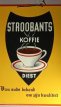Stroobants Koffie 1957 reclamebord Stroobants Koffie 1957 reclamebord