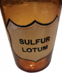 Sulfur Lotum apothekersfles Sulfur Lotum apothekersfles.