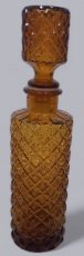 vintage amberkleurige karaf vintage amberkleurige karaf