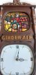 vintage Ginder-ale wandklok vintage Ginder-ale wandklok