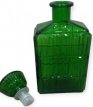 vintage groene karaf in glas vintage groene karaf in glas