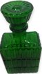 vintage groene karaf in glas vintage groene karaf in glas