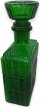 vintage groene karaf in glas vintage groene karaf in glas