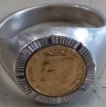 zilver en gouden ring JFK zilver en gouden ring JFK