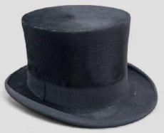 zwarte hoge hoed Francy Tailor zwarte hoge hoed Francy Tailor